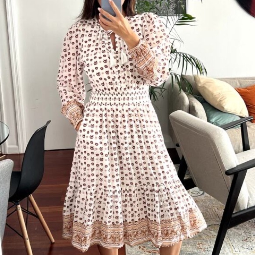 CLEOBELLA Blakely Midi Dress Bohemian Size Medium